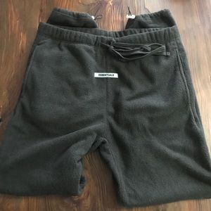 Fear of God polar fleece sweat pants size medium
